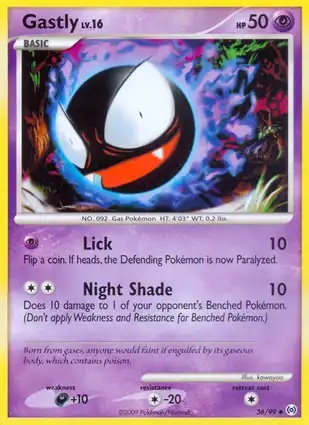 Gastly 36/99 Arceus