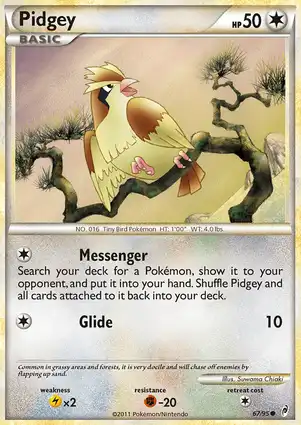 Pidgey 67/95 Call of Legends