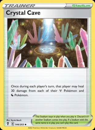 Crystal Cave 144/203 Evolving Skies