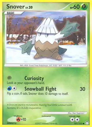 Snover 101/123 Mysterious Treasures