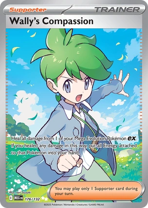 Wally's Compassion 176/132 Mega Evolution
