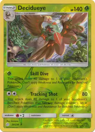 Decidueye 20/236 Cosmic Eclipse