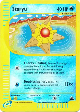 Staryu 103/144 Skyridge