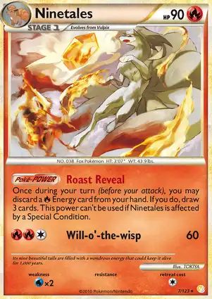 Ninetales 7/123 HeartGold & SoulSilver