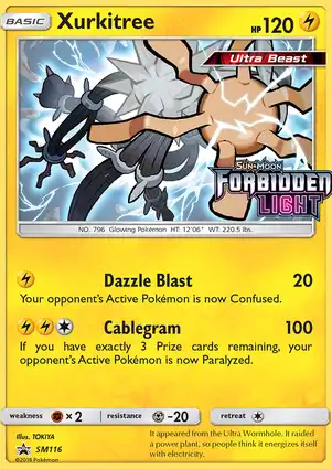 Xurkitree SM116 Sun & Moon Promos