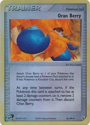 Oran Berry 85/109 EX Ruby & Sapphire