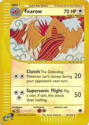 Fearow 45/165 Expedition Base Set