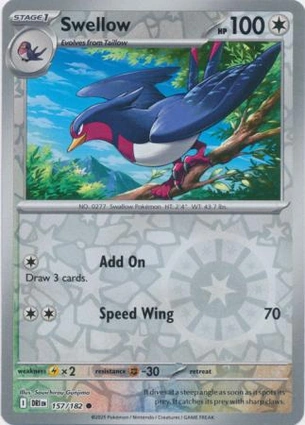 Swellow 157/182 Destined Rivals