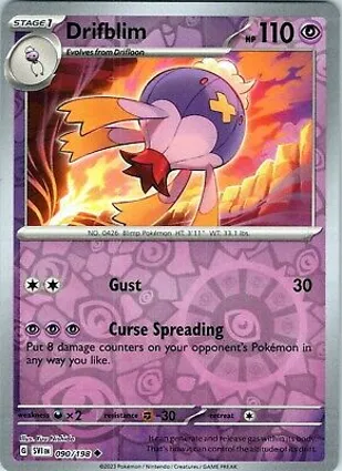 Drifblim 090/198 Scarlet & Violet