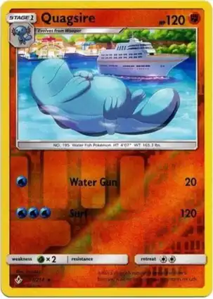 Quagsire 97/214 Unbroken Bonds