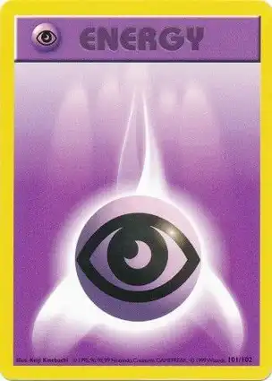 Psychic Energy 101/102 Base Set Shadowless