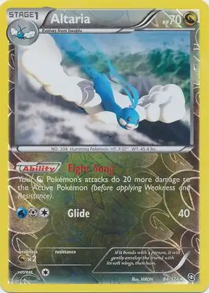 Altaria 84/124 Dragons Exalted