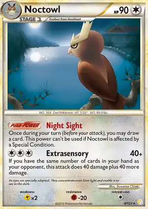 Noctowl 8/123 HeartGold & SoulSilver