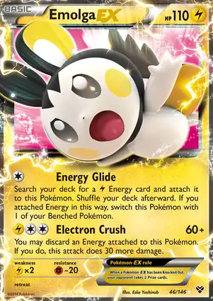 Emolga-EX 46/146 XY