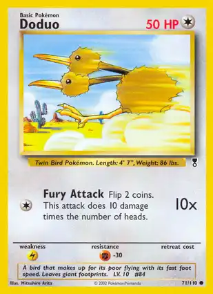 Doduo 71/110 Legendary Collection