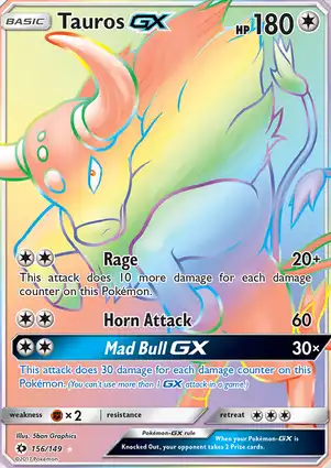 Tauros-GX 156/149 Sun & Moon
