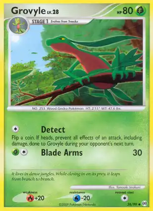 Grovyle 38/99 Arceus
