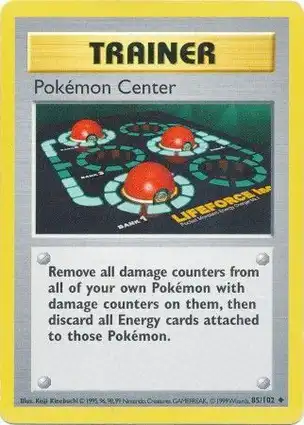Pokémon Center 85/102 Base Set Shadowless