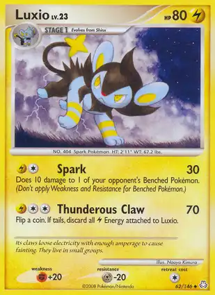 Luxio 62/146 Legends Awakened
