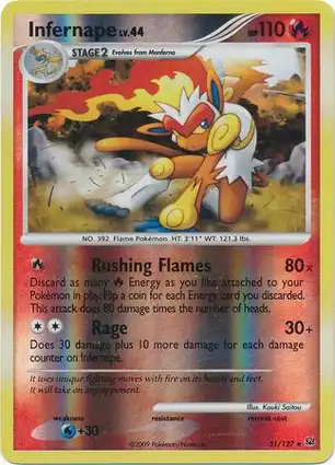 Infernape 31/127 Platinum