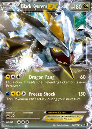 Black Kyurem-EX 101/149 Boundaries Crossed