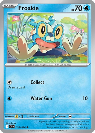 Froakie 020/086 Chaos Rising