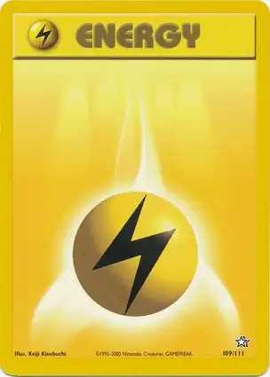 Lightning Energy 109/111 Neo Genesis