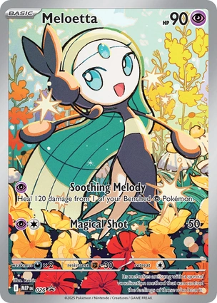 Meloetta 026 Mega Evolution Promos