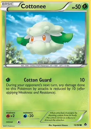 Cottonee 10/98 Emerging Powers