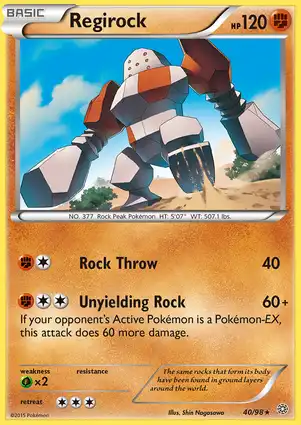 Regirock 40/98 Ancient Origins