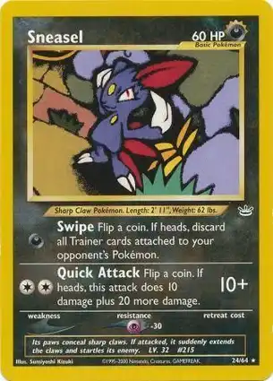 Sneasel 24/64 Neo Revelation