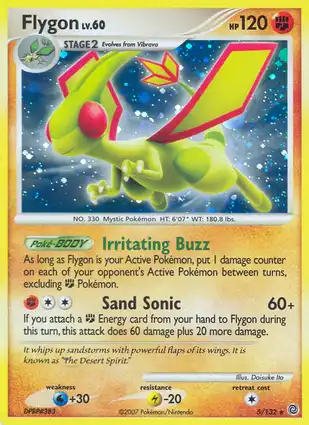 Flygon 5/132 Secret Wonders