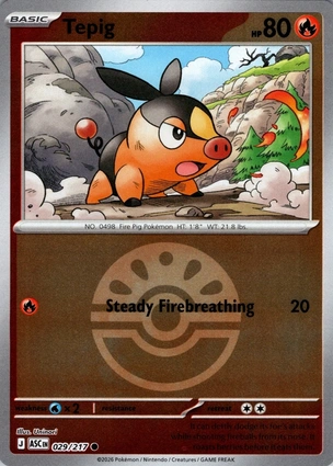 Tepig 029/217 Ascended Heroes