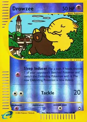 Drowzee 74b/147 Aquapolis