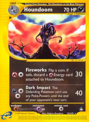 Houndoom 15/147 Aquapolis