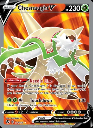 Chesnaught V 171/195 Silver Tempest