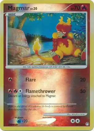 Magmar 54/123 Mysterious Treasures