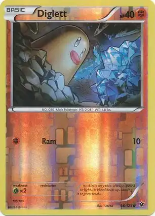 Diglett 36/124 Fates Collide