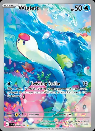 Wiglett 206/198 Scarlet & Violet