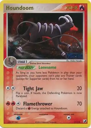 Houndoom 7/115 EX Unseen Forces