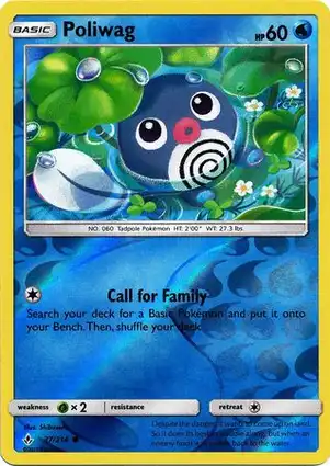 Poliwag 37/214 Unbroken Bonds