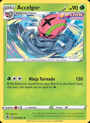 Accelgor 014/264 Fusion Strike