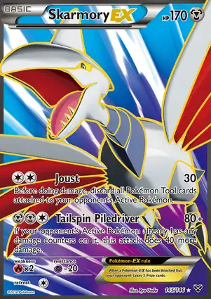 Skarmory-EX 145/146 XY
