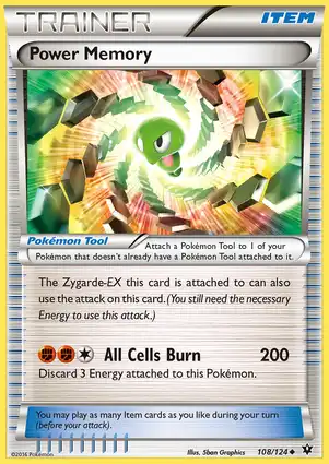 Power Memory 108/124 Fates Collide