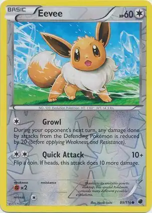 Eevee 89/116 Plasma Freeze