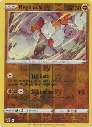 Regirock 075/189 Astral Radiance