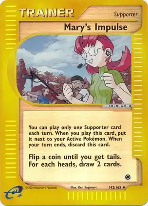 Mary's Impulse 142/165 Expedition Base Set