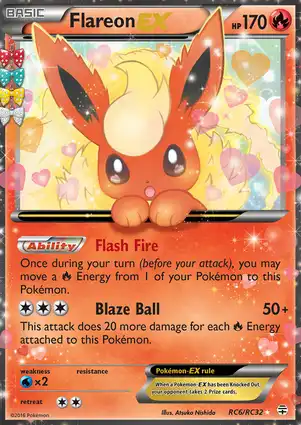 Flareon-EX RC6/RC32 Generations