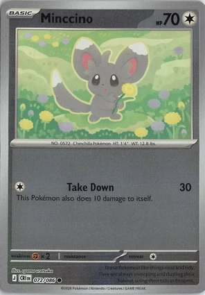 Minccino 072/086 Chaos Rising