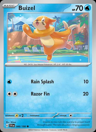 Buizel 046/198 Scarlet & Violet